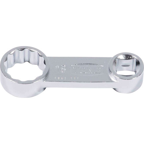 ＴＯＮＥ　ソケットアダプター　オフセットめがねアダプター　差込角９．５ｍｍ　全長７２ｍｍ　対辺寸法１＿