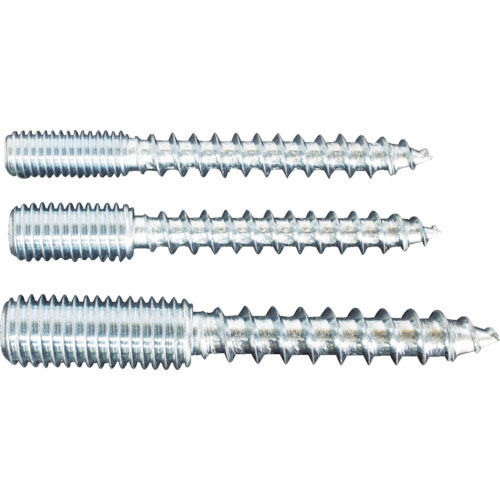 ＭＩＹＡＧＡＷＡ　Ｍ１２四角穴付スタッド木ねじ　三価クロメート　９Ｘ５０　３本入＿