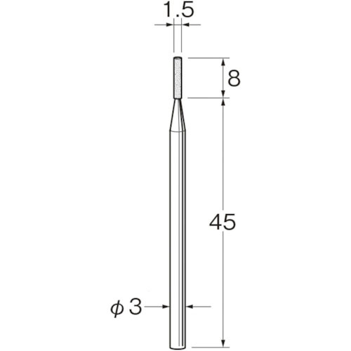 リューター　軸付砥石＿