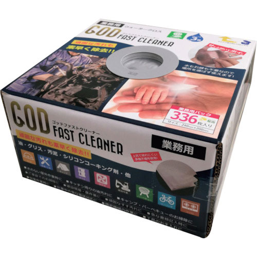 ＧＯＤ　ＦＣ　ゴッドファストクリーナー　業務用タイプ　３３６枚入り＿