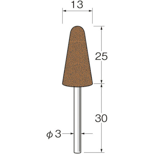 リューター　軸付砥石＿