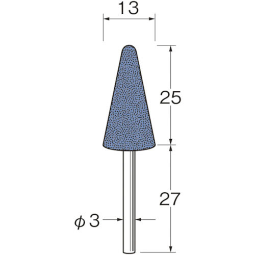 リューター　軸付砥石＿