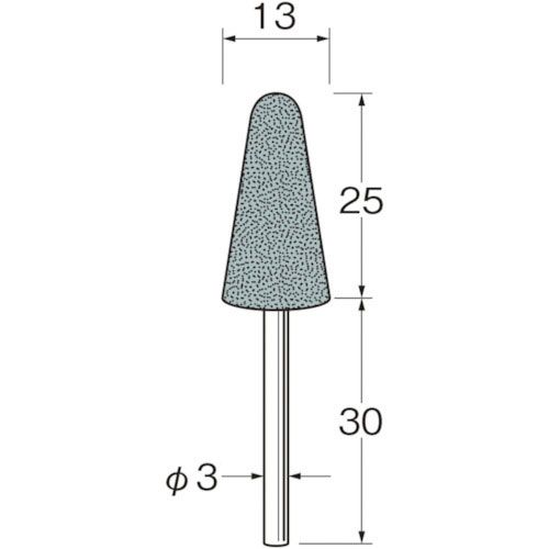 リューター　軸付砥石＿