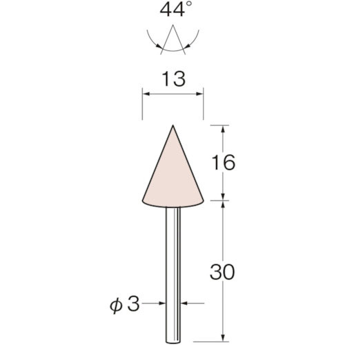 リューター　軸付砥石＿