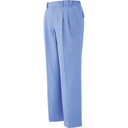 ミドリ安全　スラックス　ライトブルー　Ｌ＿