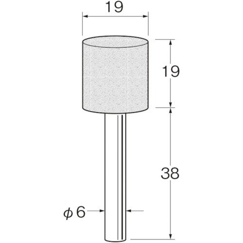 リューター　軸付砥石＿