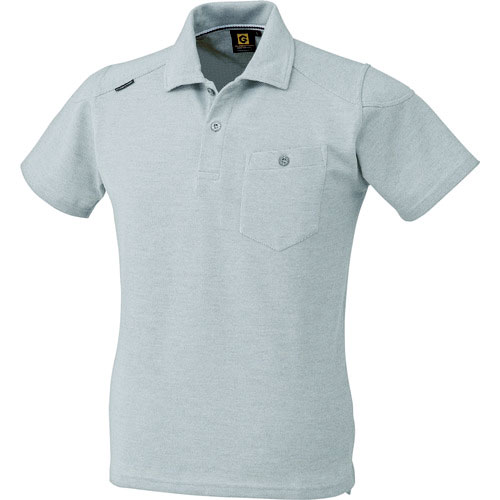 コーコス　ハンソデポロシャツ　Ｇ－９１１７　３モクグレー　ＳＳ＿