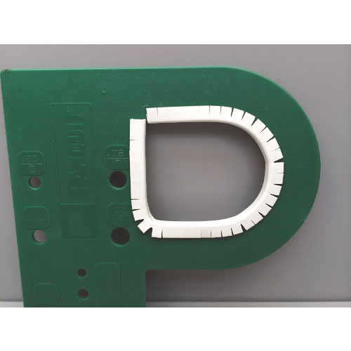 パンドウイット　自在ブッシュ　スリット付き・ロールタイプ　難燃性白＿