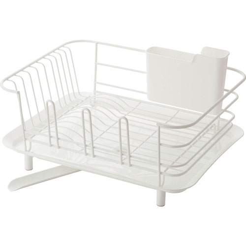 リス　ディッシュドレイナー　ホワイト＿
