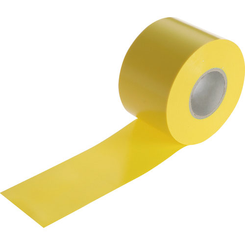 ＴＲＵＳＣＯ　脱鉛タイプビニールテープ　５０ｍｍＸ２０ｍ　４巻入り　黄＿