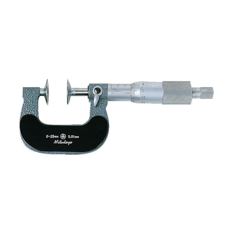 ミツトヨ　歯厚マイクロメーター（１２３－１０３）＿