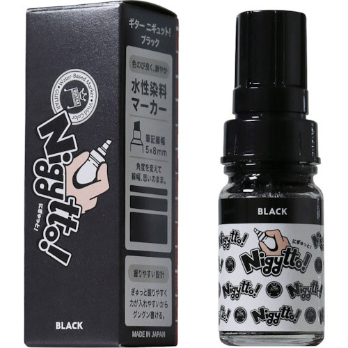 マジックインキ　ギター　ニギュット　ブラック＿