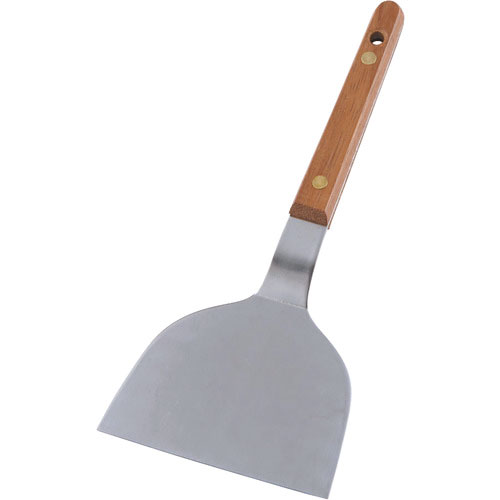 ＴＫＧ　ヘラ　ローズ柄起金　３．５寸　ＳＡ１８－０ステンレス＿