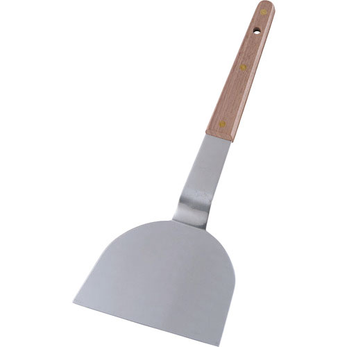 ＴＫＧ　ヘラ　ローズ柄起金　５寸　ＳＡ１８－０ステンレス＿