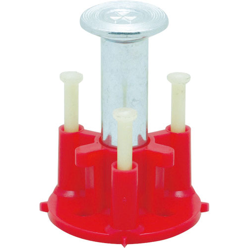 三門　合板型枠用インサート　ドラゴン　３分　赤　４００個入＿