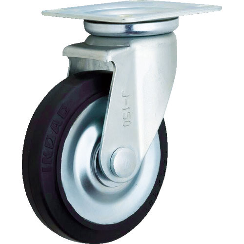 イノアック　中荷重用キャスター　旋回金具付　Φ７５＿