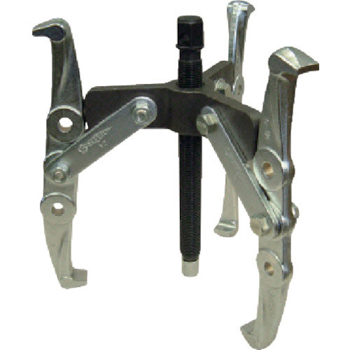 スーパー　ギヤープーラＧＴ型　３本爪プーラ　Ｄ（被引抜き物の直径）：最小１５０、最大３７５＿