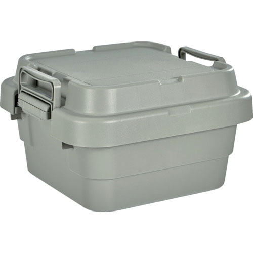ＴＲＵＳＣＯ　トランクカーゴ　フラット天板仕様　浅型　２０Ｌ　グレー＿