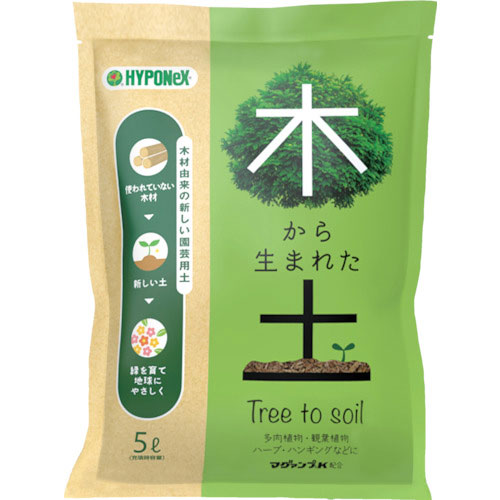 ハイポネックス　木から生まれた土＿