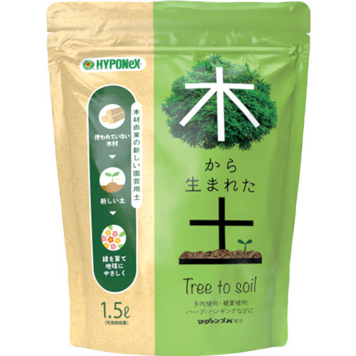 ハイポネックス　木から生まれた土＿