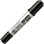 ＪＴＸ　３２２０６０油性ツインマーカー太　黒１０本Ｈ０２０Ｊ－ＢＫ１０＿