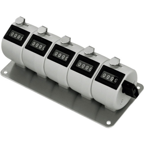 ライン精機　５連式数取器＿