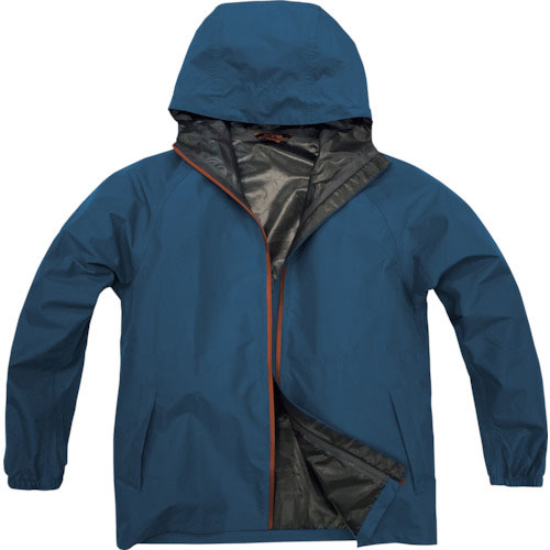 弘進ゴム　Ｂ－１１００　透湿ＬＩＧＨＴレインスーツ　ブルー　Ｍ＿