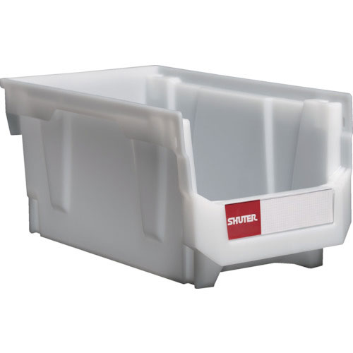 ＳＨＵＴＥＲ　スタッキングコンテナ　９．６Ｌ　白半透明＿