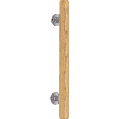 ＴＲＵＳＣＯ　縦型　ミニ手すり　３５ΦＸ８００　シルバ－ライトオ－ク＿