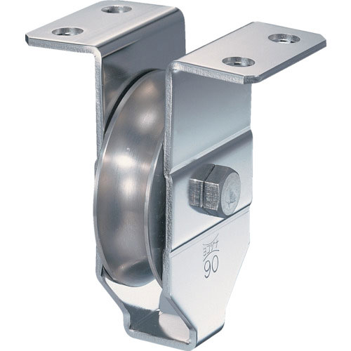 ヨコヅナ　ＨプーリーＮ型　ステンレス車　７５ｍｍ　丸溝＿