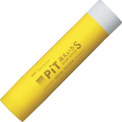 Ｔｏｍｂｏｗ　スティックのり　消えいろピットＳ　ネオンイエロー＿