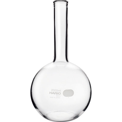ＨＡＲＩＯ　平底フラスコ　２０００ｍｌ＿
