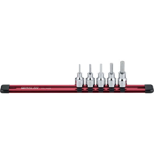ミトロイ　３／８　ヘックスソケット　ホルダーセット　５コマ６点＿