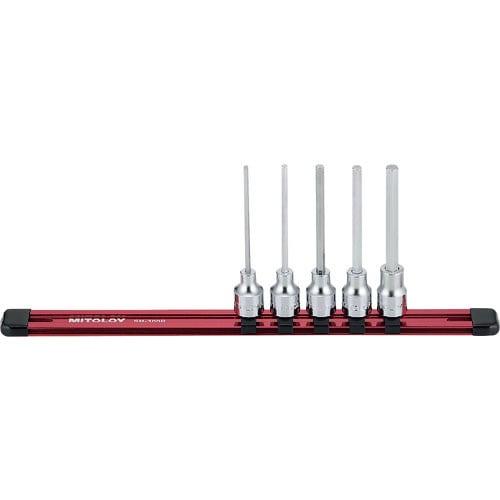 ミトロイ　３／８　ヘックスソケット　ロング　ホルダーセット　５コマ６点＿