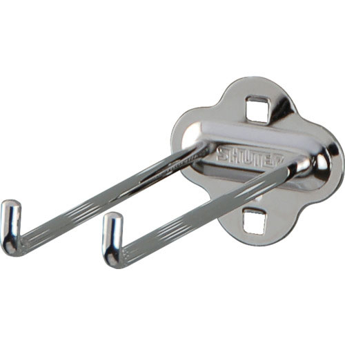 ＳＨＵＴＥＲ　パンチングパネル用Ｌ字フックダブル　１５０ｍｍ（１０個入り）＿