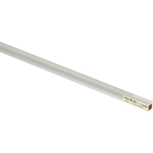 光　アクリル透明角棒　溝ナシ＿