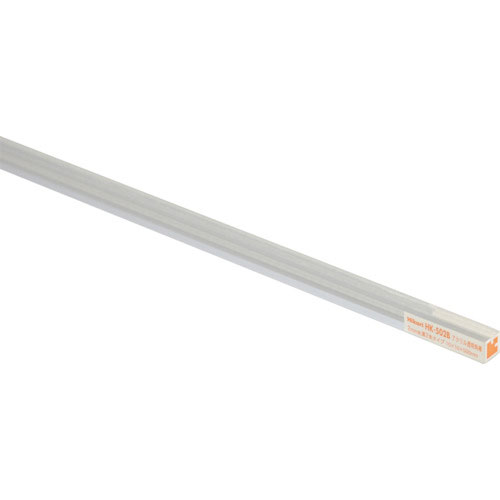 光　アクリル透明角棒　２ｍｍ用溝２本タイプ＿