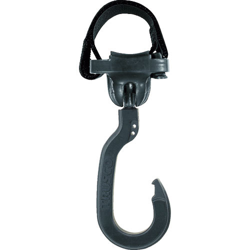 ＴＲＵＳＣＯ　ベルトで止めるフック　自在式フック　１９ｃｍベルト付き　小＿