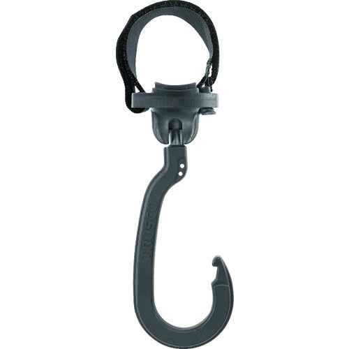 ＴＲＵＳＣＯ　ベルトで止めるフック　自在式フック　２７ｃｍベルト付き　大＿