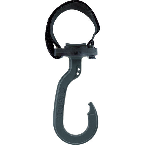 ＴＲＵＳＣＯ　ベルトで止めるフック　固定フック　２７ｃｍベルト付き　小＿