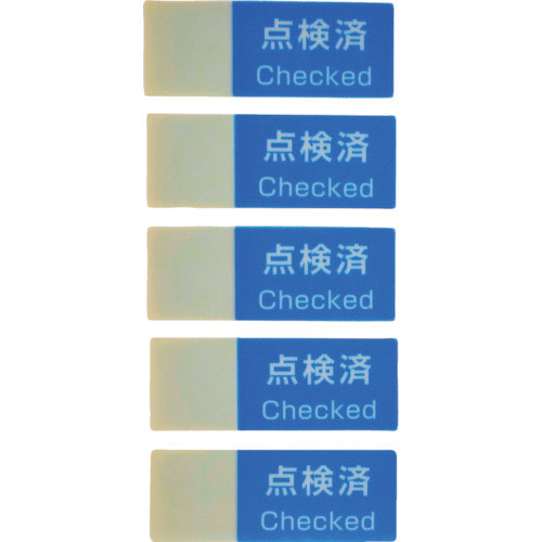 ＴＲＵＳＣＯ　書けるハーフラミシール　１５×４０ｍｍ　１００枚入「点検済」＿