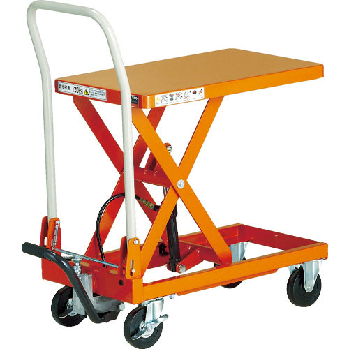 ＴＲＵＳＣＯ　ハンドリフター　１２０ｋｇ　折りたたみ式３５０Ｘ５７０＿