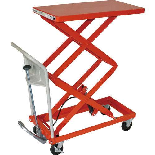 ＴＲＵＳＣＯ　ハンドリフター８０ｋｇ　４００×７２０　高揚程型＿