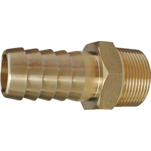 ＡＳＯＨ　ホース用継手　デカニップル　ＰＴ１×Φ２７（ＲｏＨＳ）＿