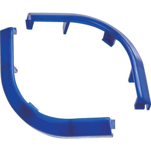 ＴＲＵＳＣＯ　ネスティング・スタッキングコンテナ１０Ｌ用コーナーパーツ２個入り　青＿