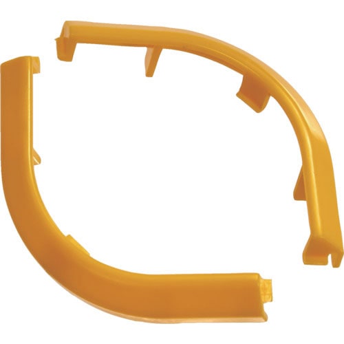 ＴＲＵＳＣＯ　ネスティング・スタッキングコンテナ１０Ｌ用コーナーパーツ２個入り　黄＿