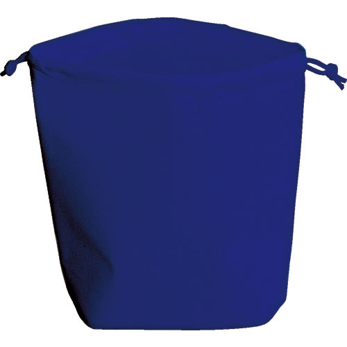 ＴＲＵＳＣＯ　不織布巾着袋　Ａ４サイズ　マチあり　ネイビー　１０枚入＿