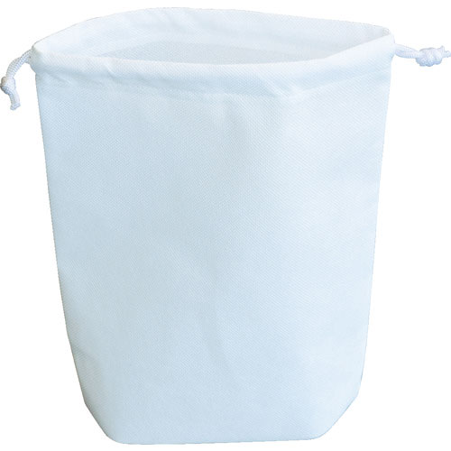 ＴＲＵＳＣＯ　不織布巾着袋　Ａ４サイズ　マチあり　ホワイト　１０枚入＿