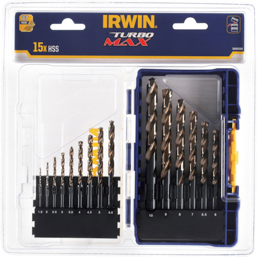 ＩＲＷＩＮ　ドリルターボマックス１５本セット＿