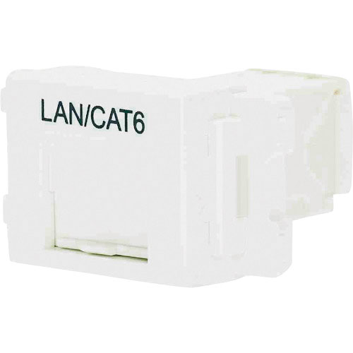 パンドウイット　カテゴリ６　ＪＩＳプレート用ジャックキット　白＿